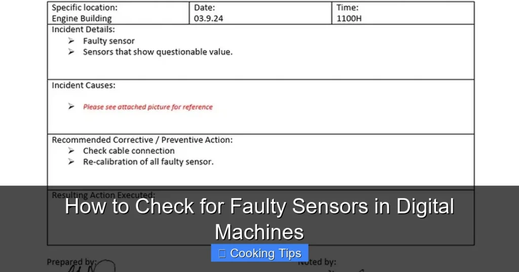 How to Check for Faulty Sensors in Digital Machines How to Check for Faulty Sensors in Digital Machines