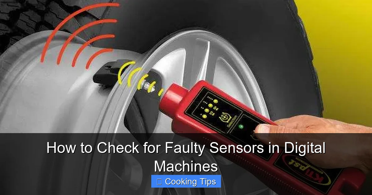 How to Check for Faulty Sensors in Digital Machines