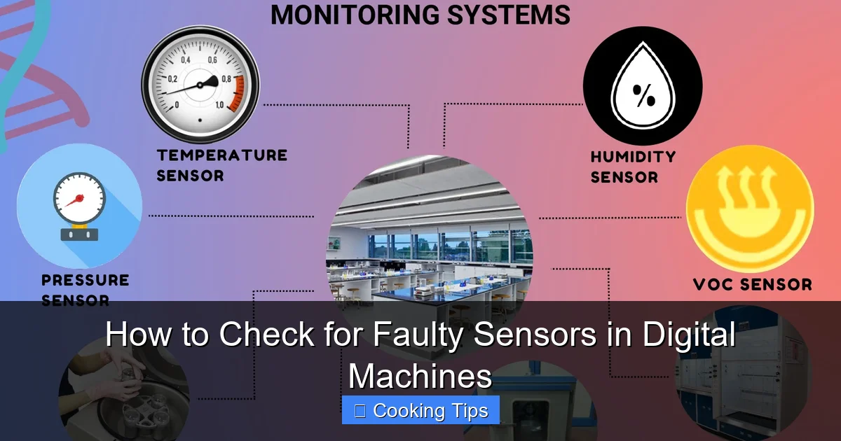 How to Check for Faulty Sensors in Digital Machines