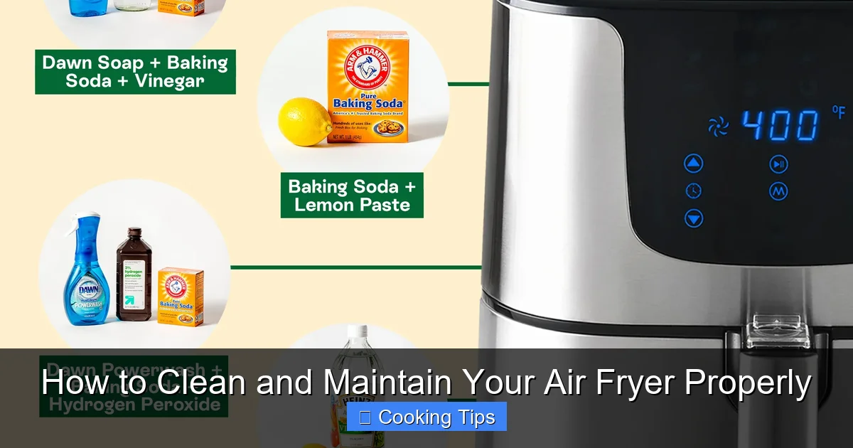 How to Clean and Maintain Your Air Fryer Properly