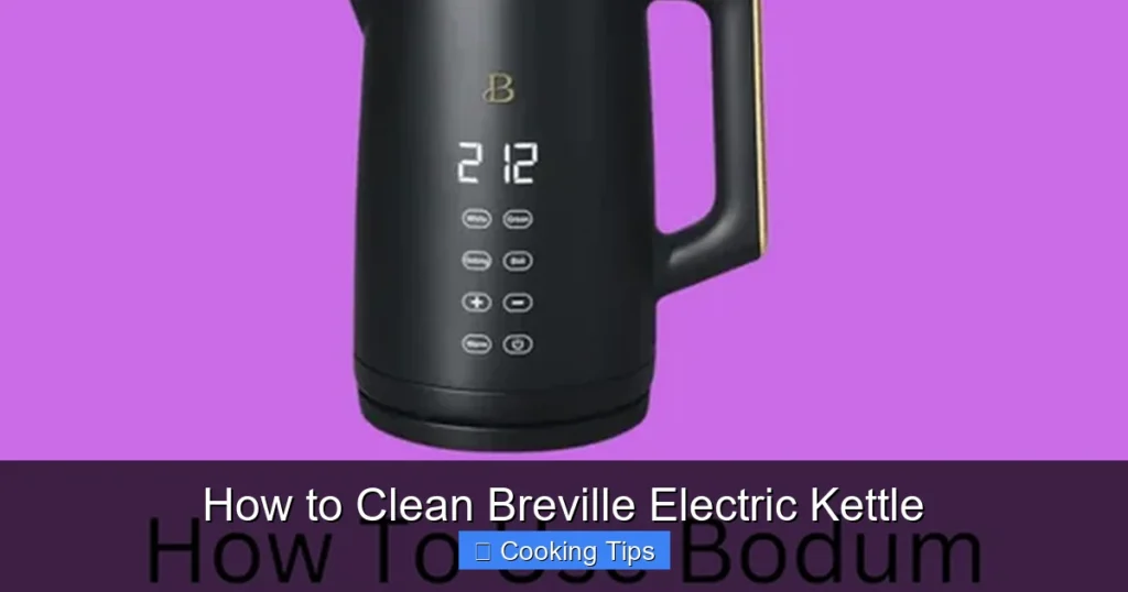How to Clean Breville Electric Kettle How to Clean Breville Electric Kettle