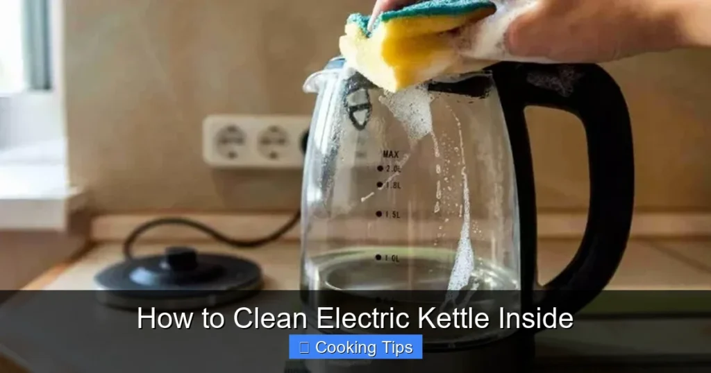 How to Clean Electric Kettle Inside