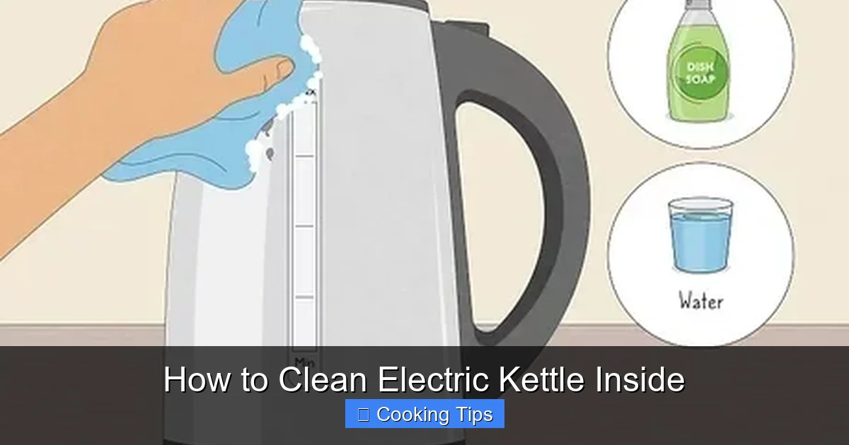 How to Clean Electric Kettle Inside