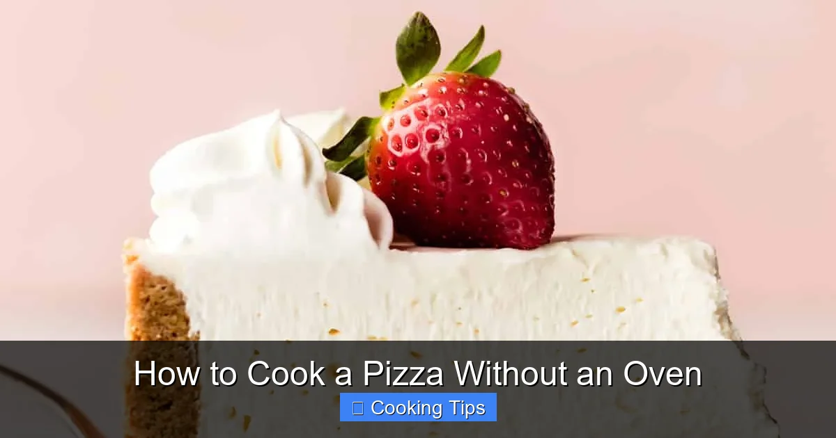 How to Cook a Pizza Without an Oven