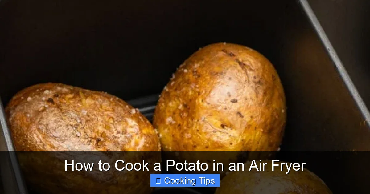 How to Cook a Potato in an Air Fryer