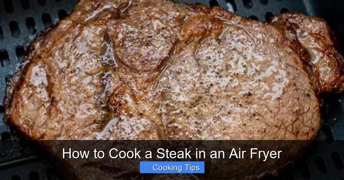 How to Cook a Steak in an Air Fryer