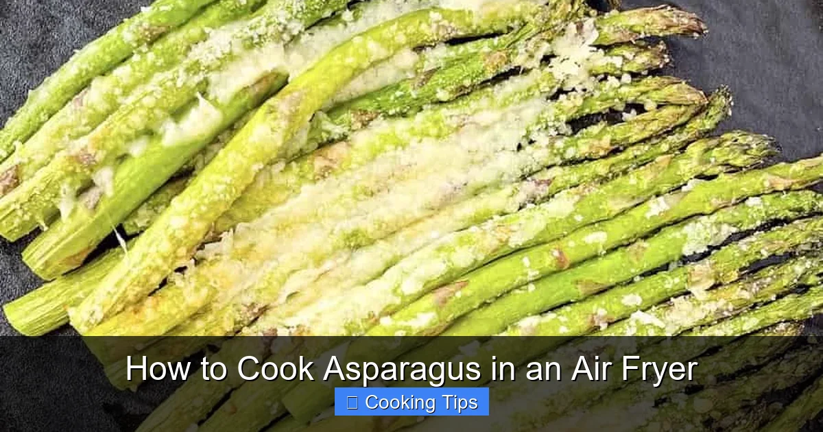 How to Cook Asparagus in an Air Fryer