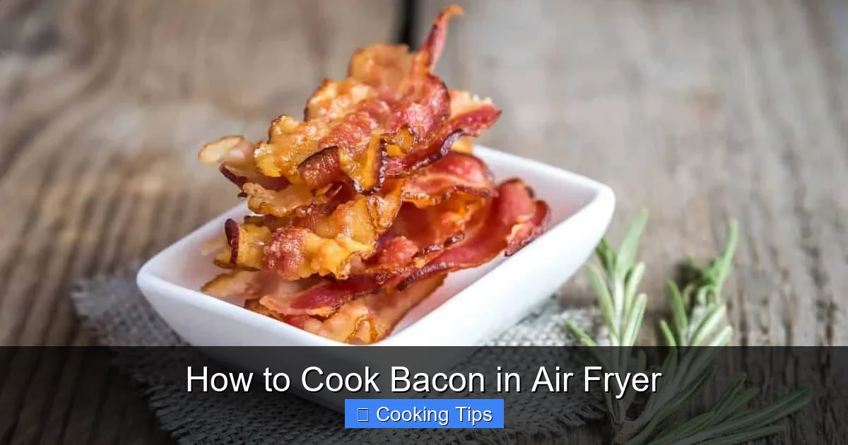 How to Cook Bacon in Air Fryer