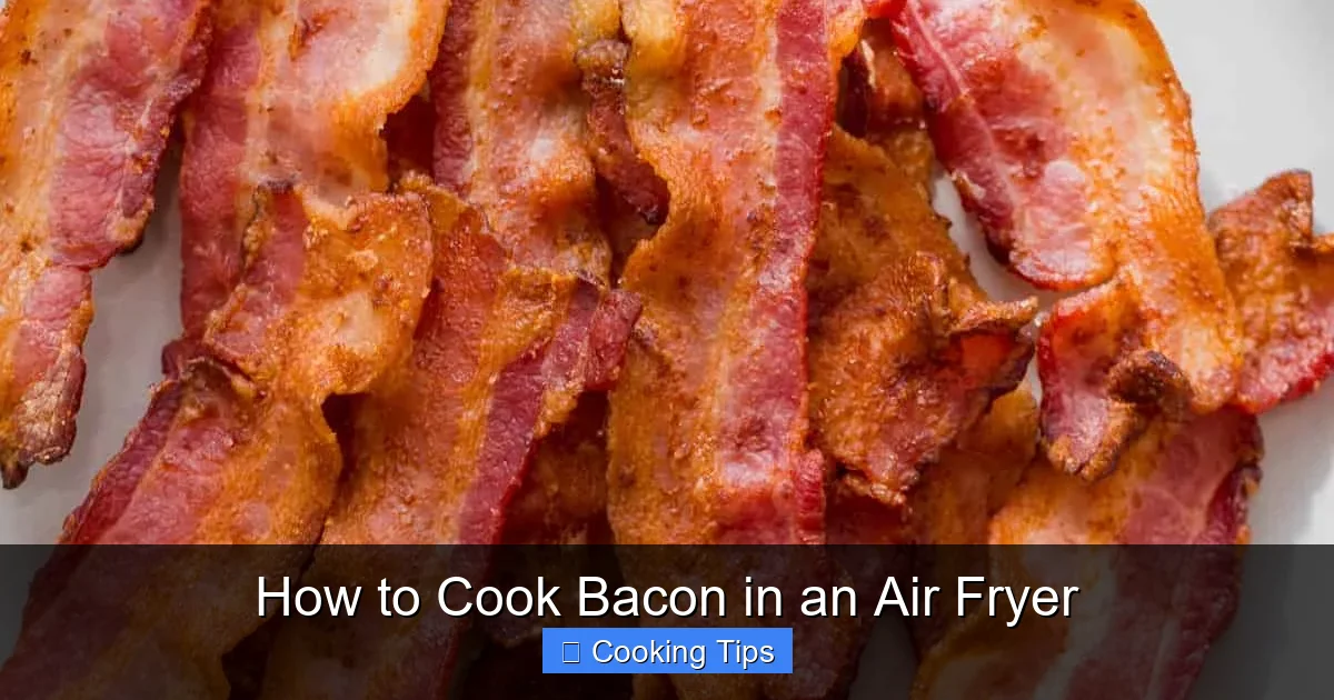 How to Cook Bacon in an Air Fryer