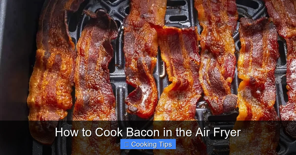 How to Cook Bacon in the Air Fryer