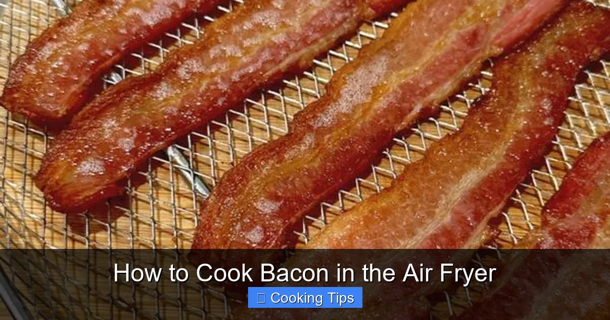 How to Cook Bacon in the Air Fryer