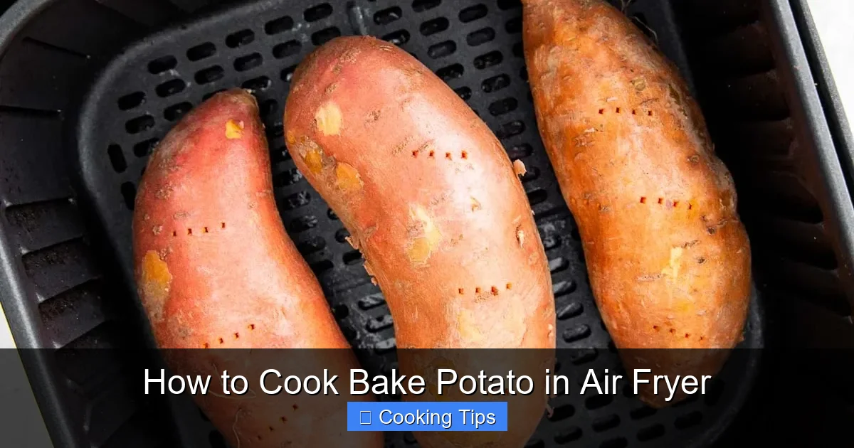 How to Cook Bake Potato in Air Fryer