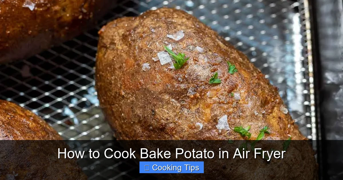 How to Cook Bake Potato in Air Fryer