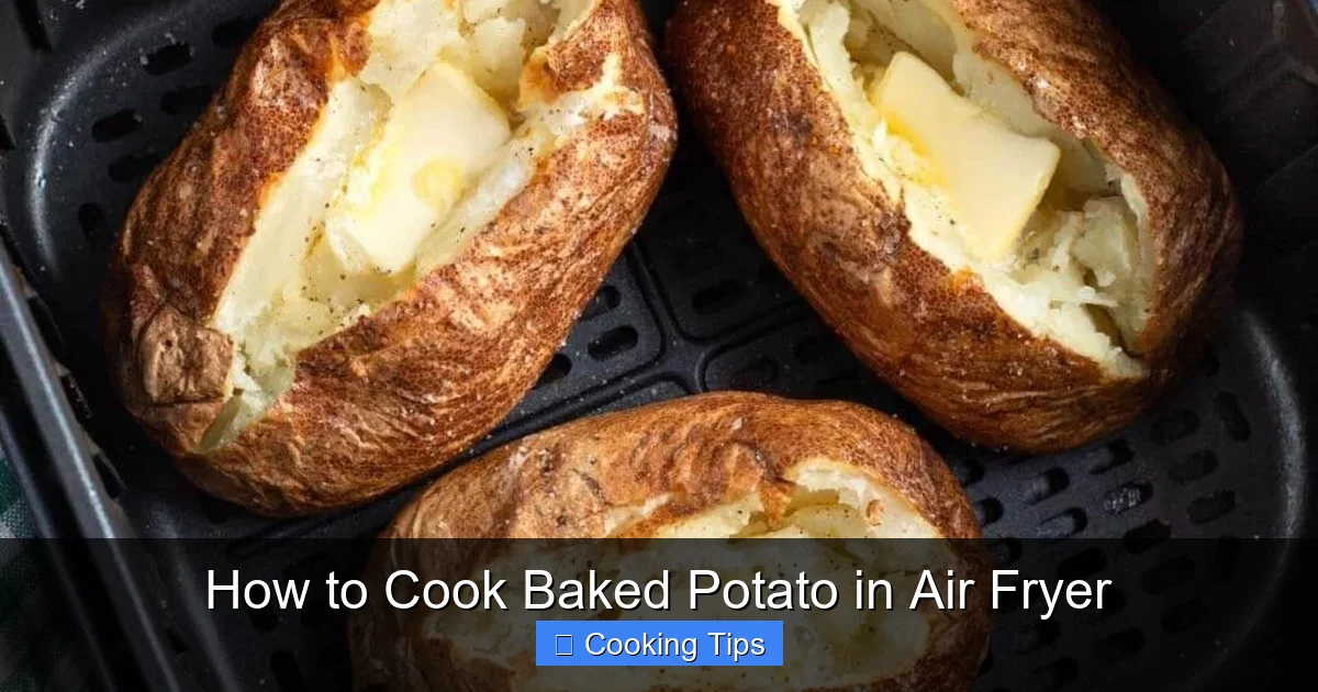 How to Cook Baked Potato in Air Fryer