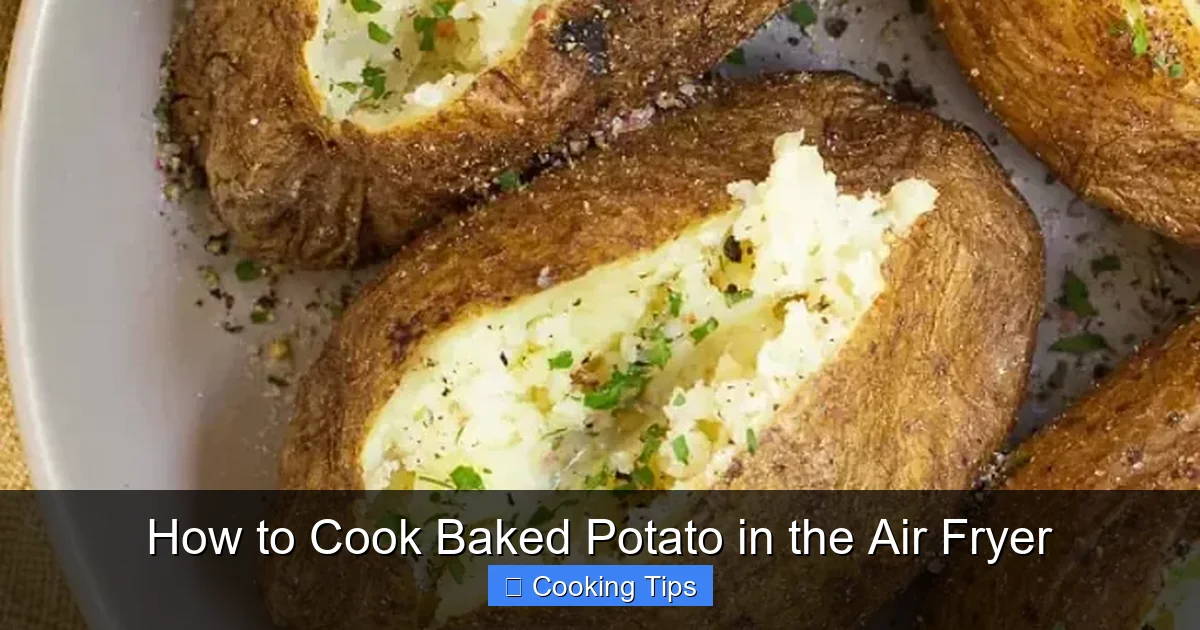 How to Cook Baked Potato in the Air Fryer