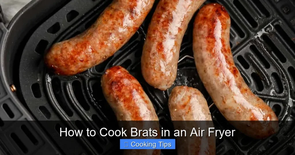 How to Cook Brats in an Air Fryer How to Cook Brats in an Air Fryer