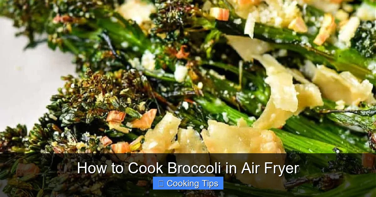 How to Cook Broccoli in Air Fryer