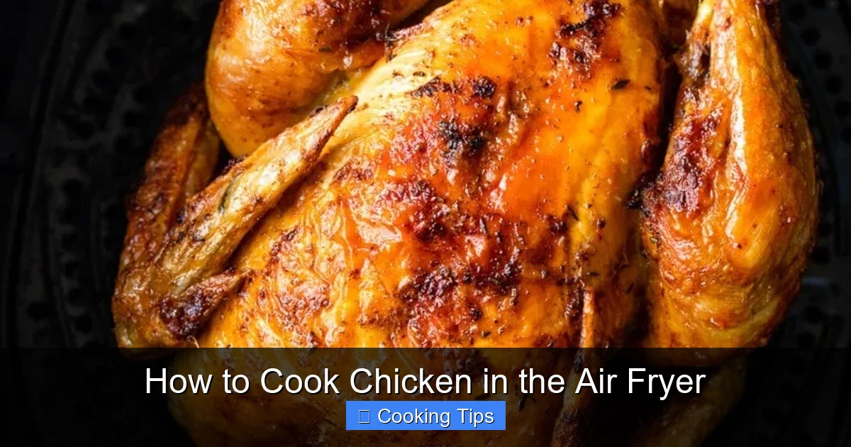 How to Cook Chicken in the Air Fryer
