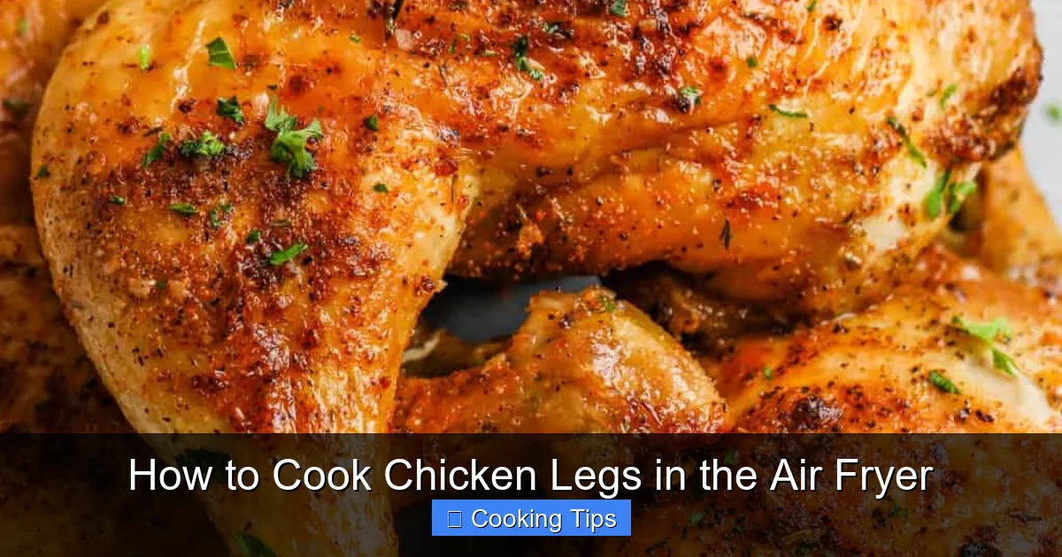How to Cook Chicken Legs in the Air Fryer