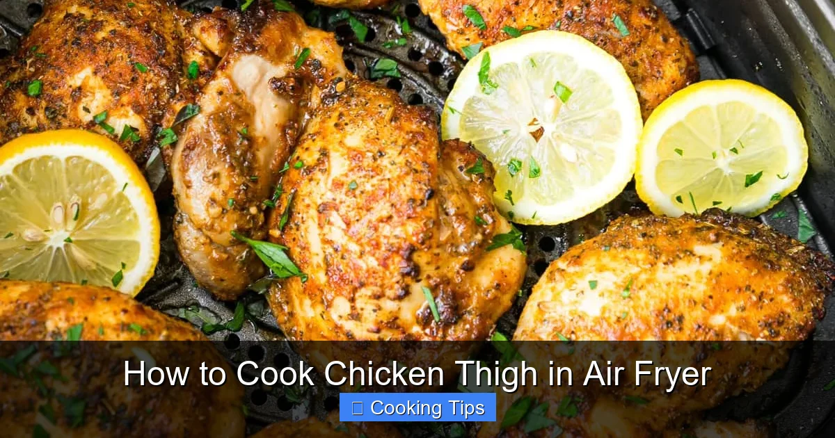 How to Cook Chicken Thigh in Air Fryer