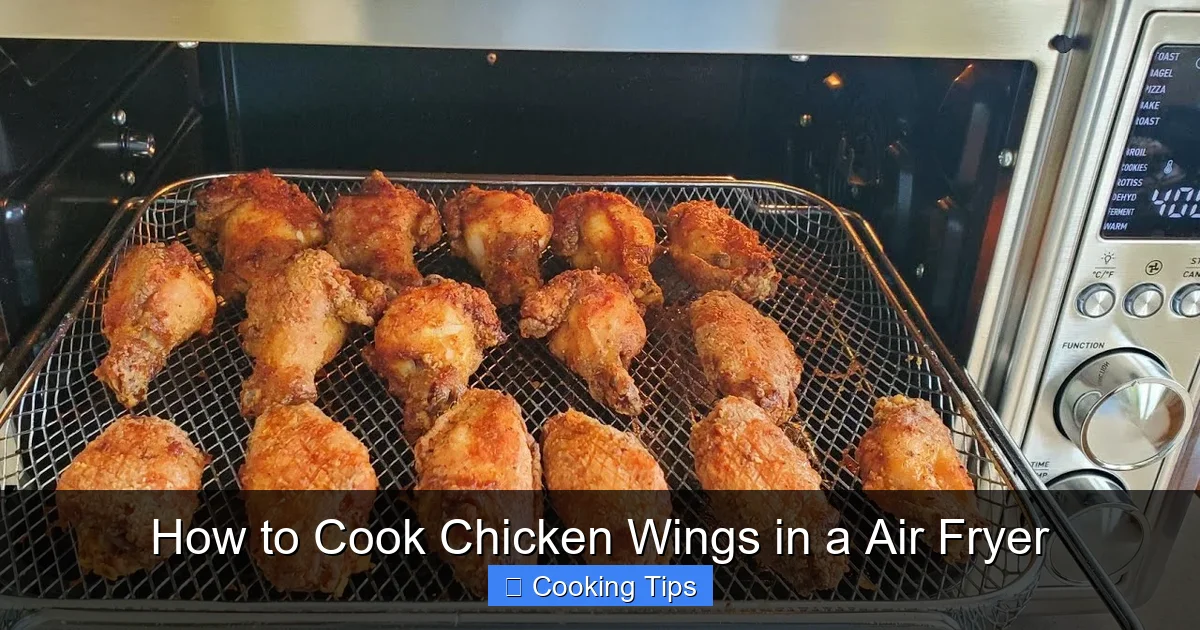 How to Cook Chicken Wings in a Air Fryer