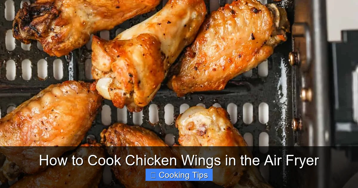 How to Cook Chicken Wings in the Air Fryer