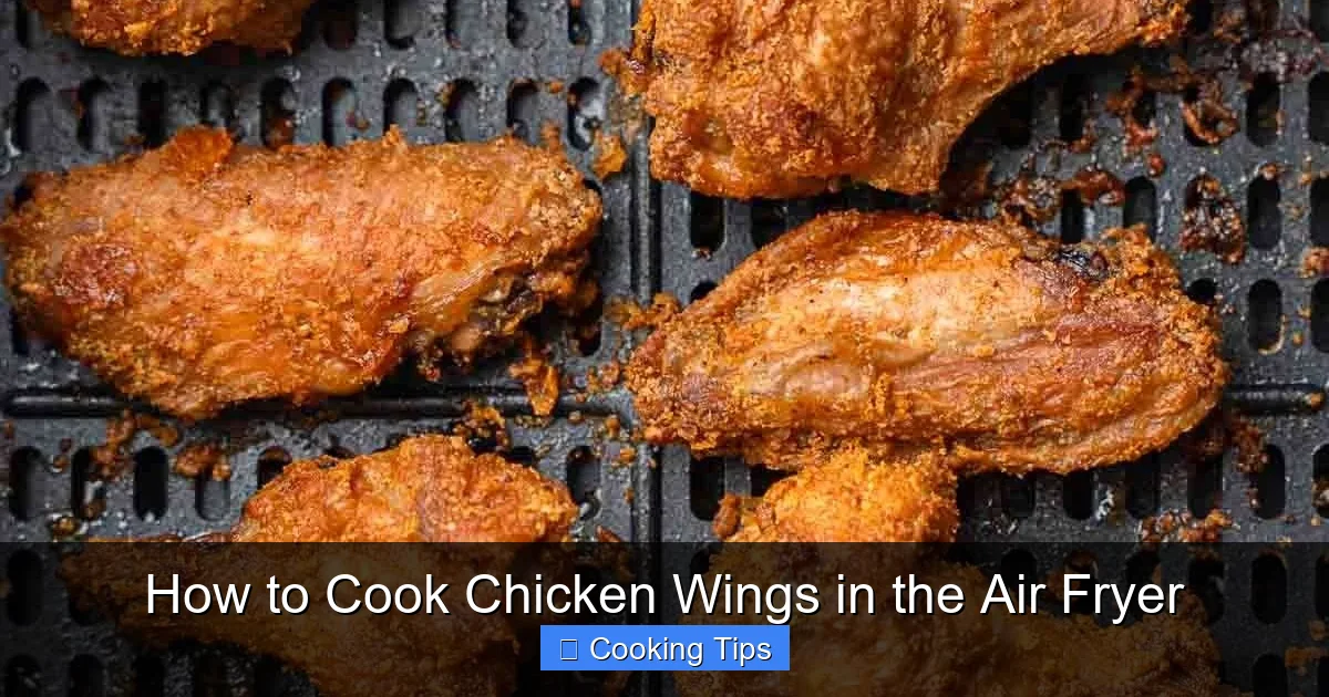 How to Cook Chicken Wings in the Air Fryer