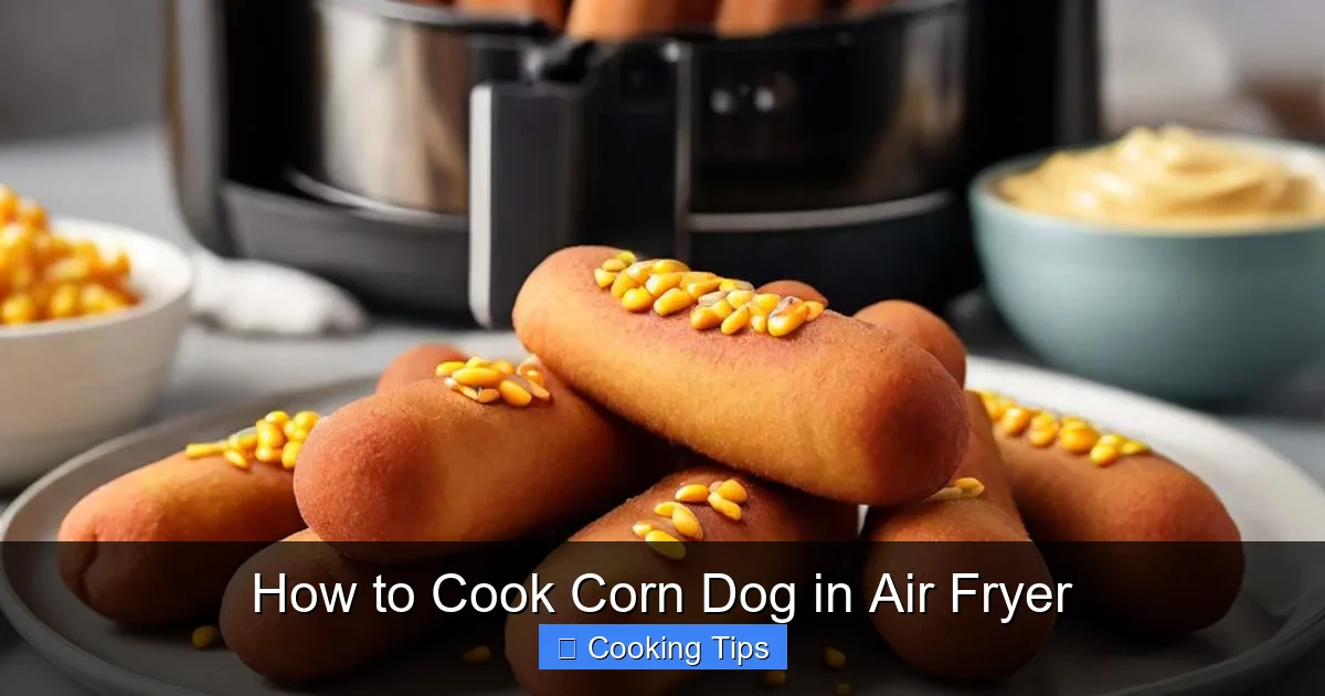 How to Cook Corn Dog in Air Fryer