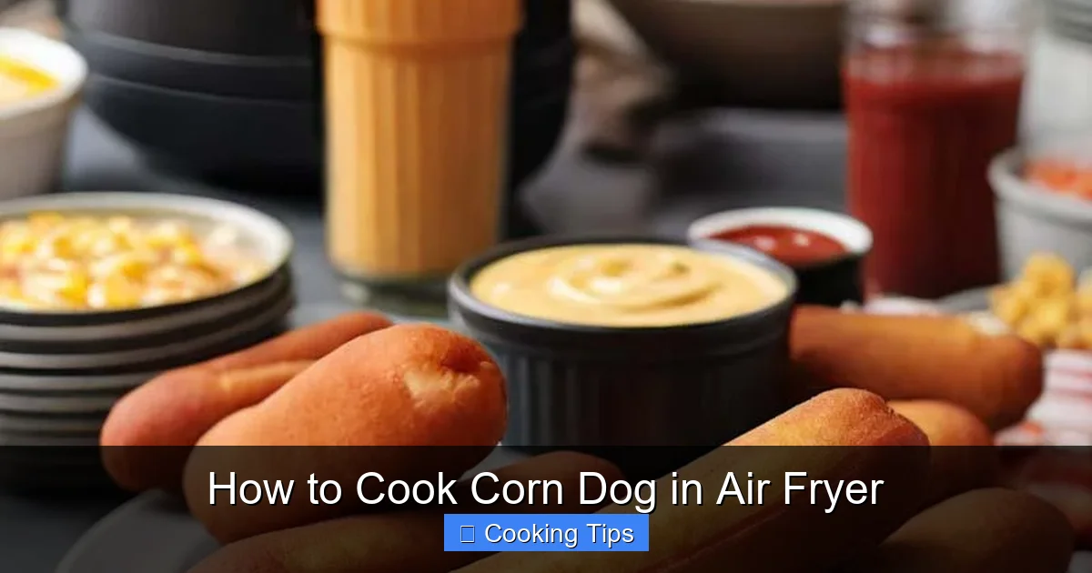 How to Cook Corn Dog in Air Fryer