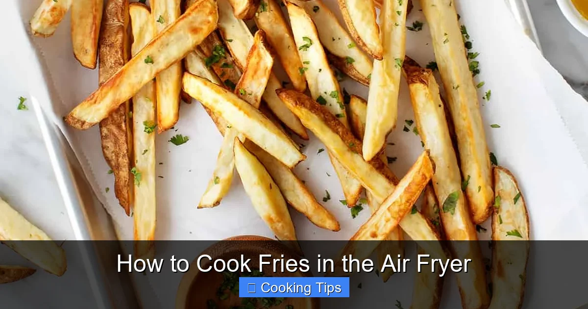 How to Cook Fries in the Air Fryer