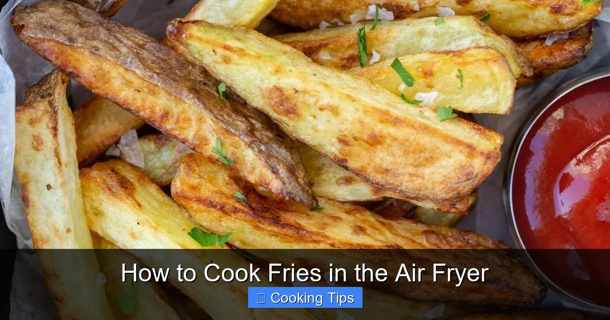 How to Cook Fries in the Air Fryer
