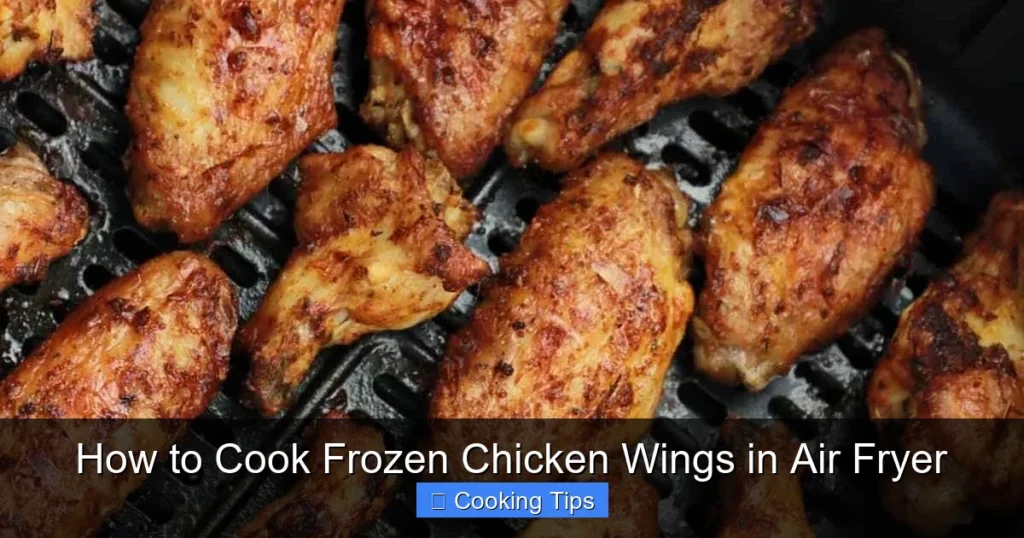 How to Cook Frozen Chicken Wings in Air Fryer