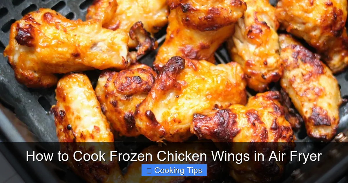 How to Cook Frozen Chicken Wings in Air Fryer