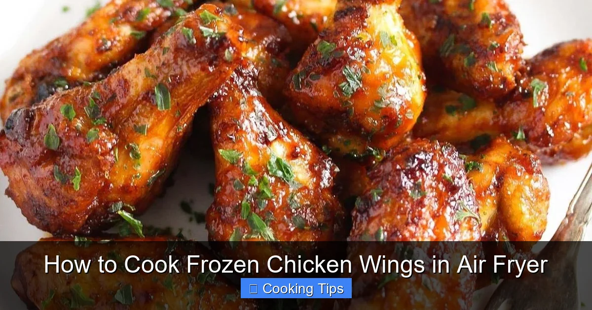 How to Cook Frozen Chicken Wings in Air Fryer