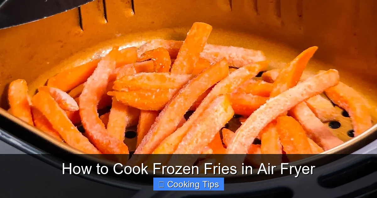 How to Cook Frozen Fries in Air Fryer