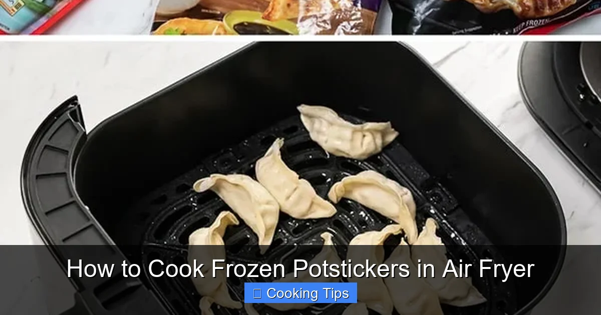 How to Cook Frozen Potstickers in Air Fryer