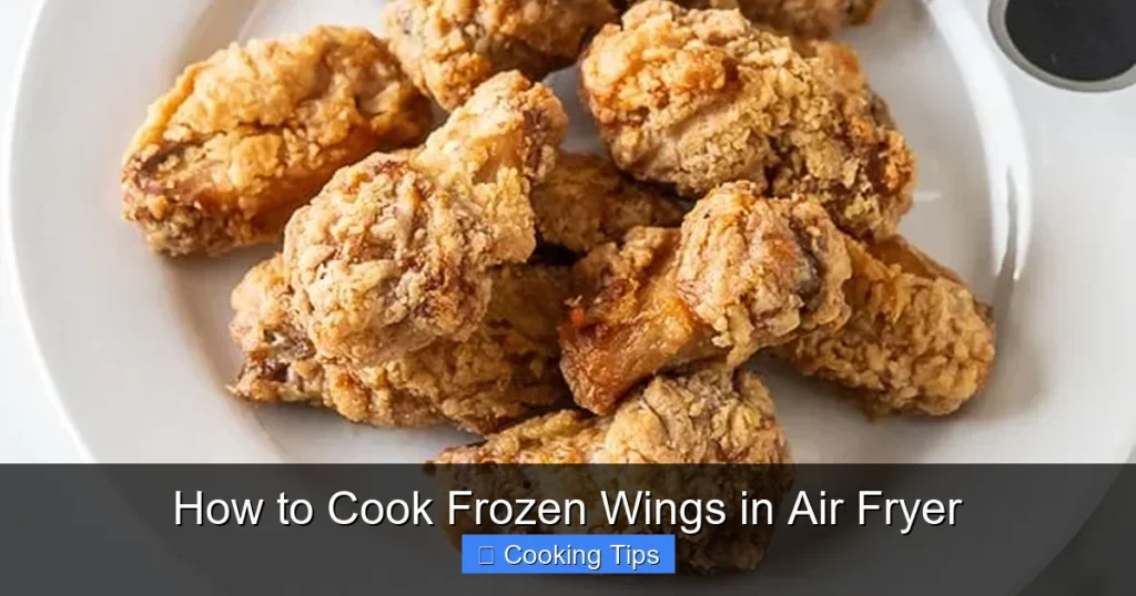 How to Cook Frozen Wings in Air Fryer