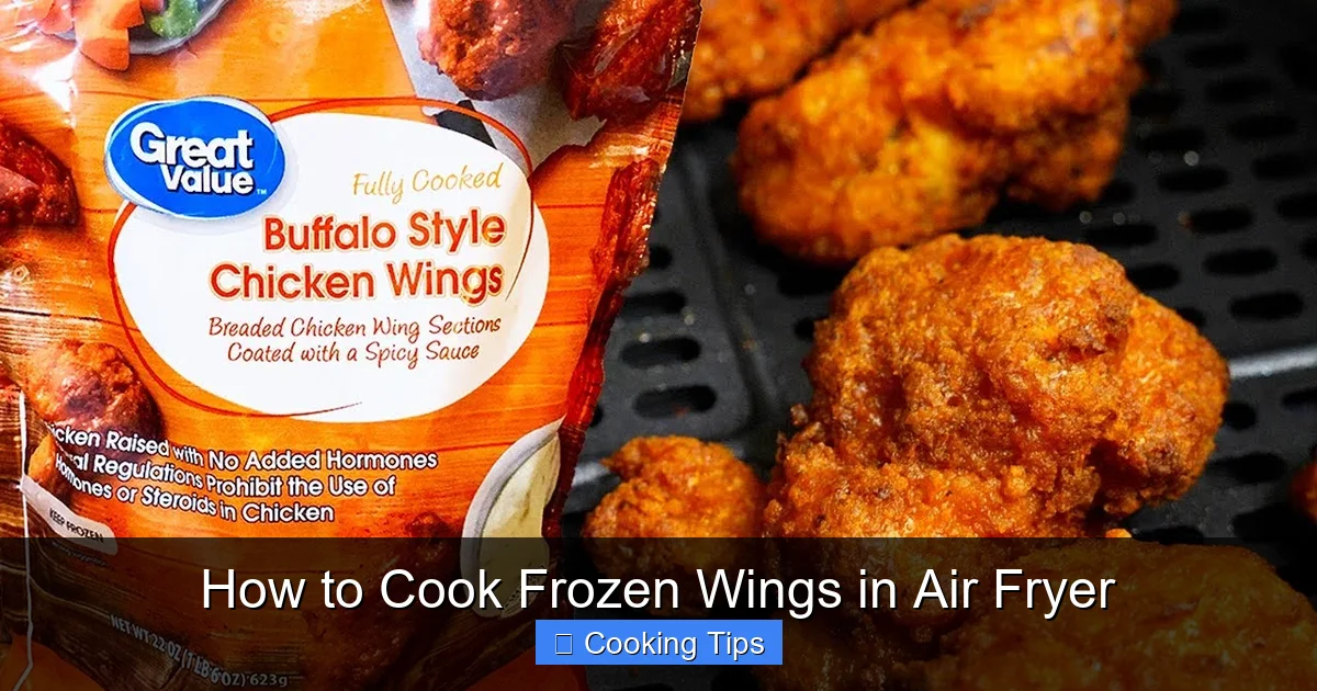 How to Cook Frozen Wings in Air Fryer
