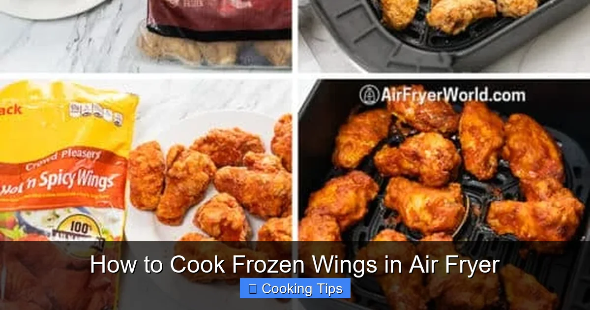 How to Cook Frozen Wings in Air Fryer