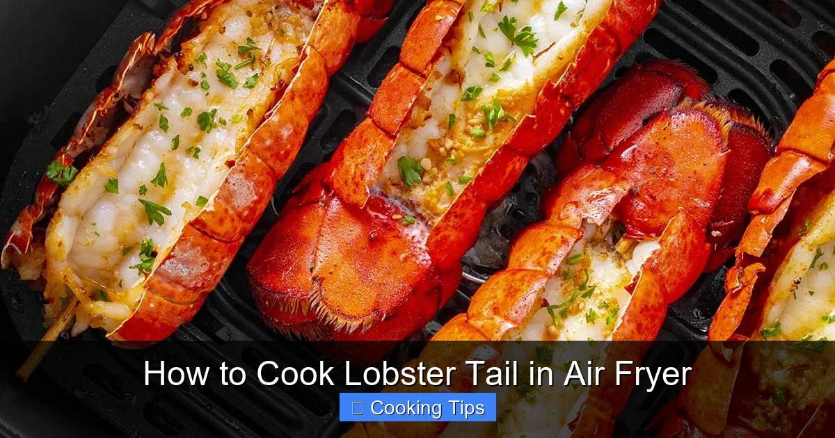 How to Cook Lobster Tail in Air Fryer