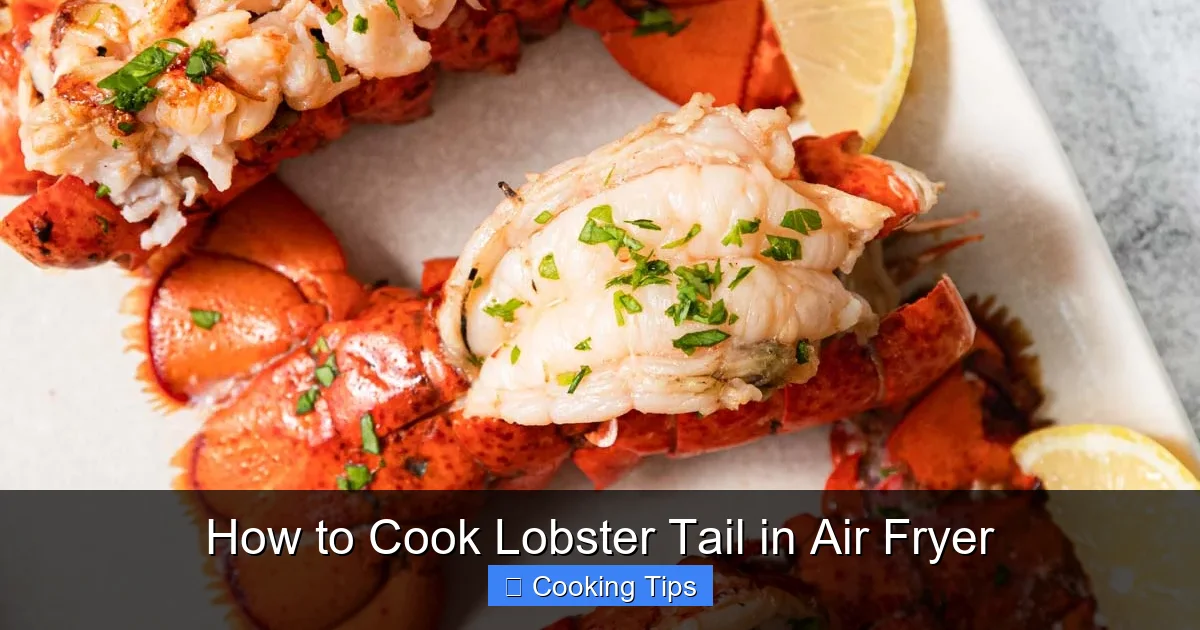 How to Cook Lobster Tail in Air Fryer