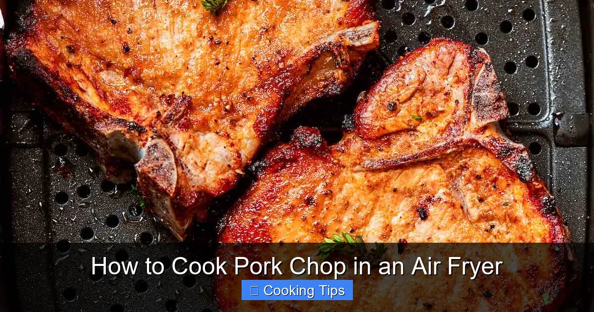 How to Cook Pork Chop in an Air Fryer