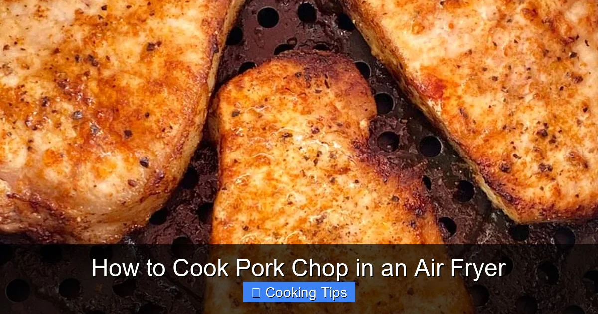 How to Cook Pork Chop in an Air Fryer