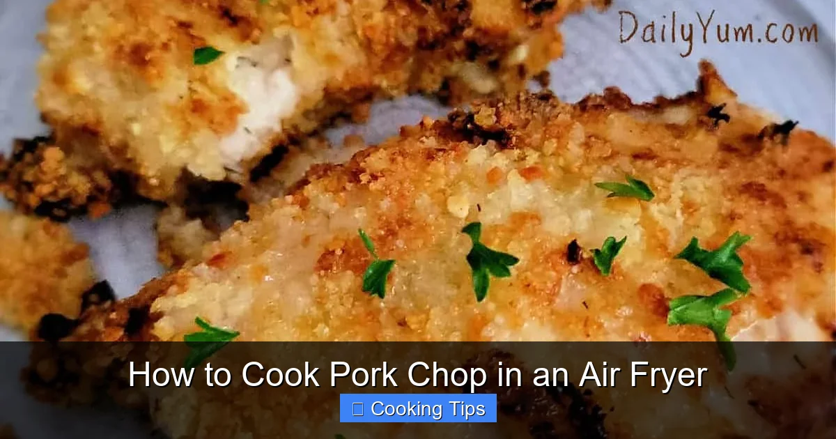How to Cook Pork Chop in an Air Fryer