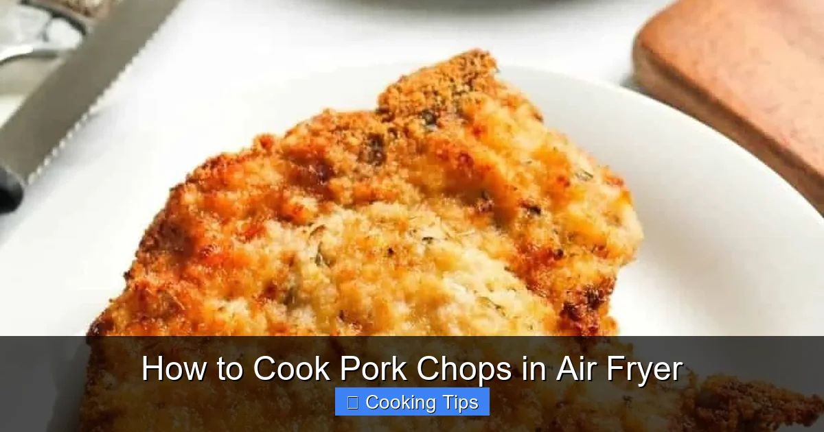 How to Cook Pork Chops in Air Fryer