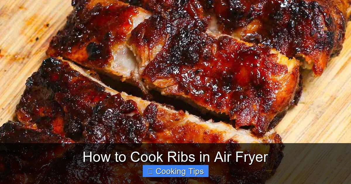 How to Cook Ribs in Air Fryer