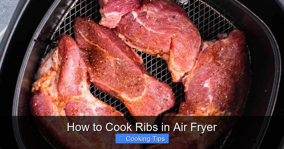 How to Cook Ribs in Air Fryer