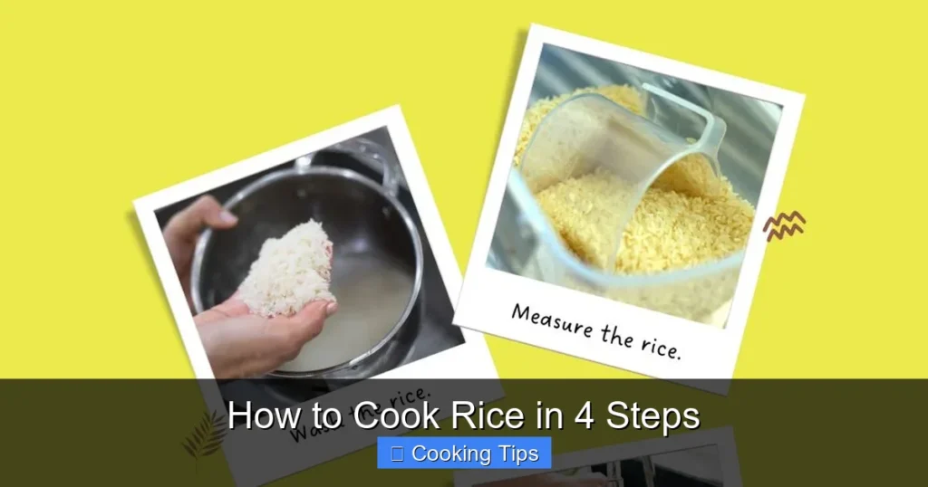 How to Cook Rice in 4 Steps How to Cook Rice in 4 Steps