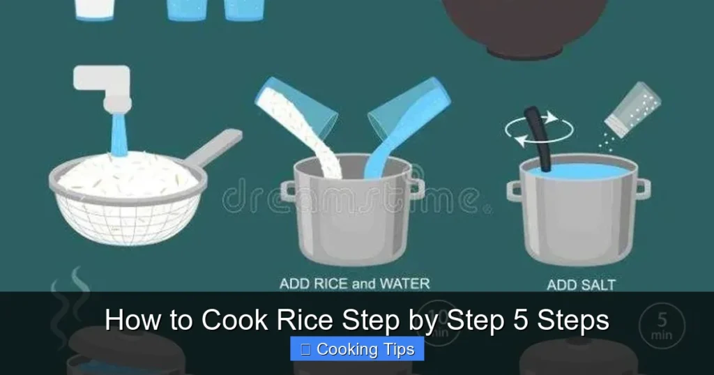 How to Cook Rice Step by Step 5 Steps How to Cook Rice Step by Step 5 Steps