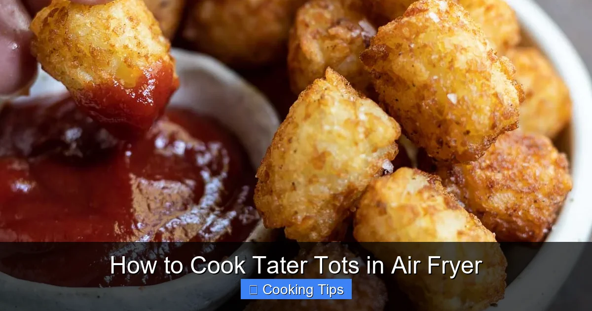 How to Cook Tater Tots in Air Fryer